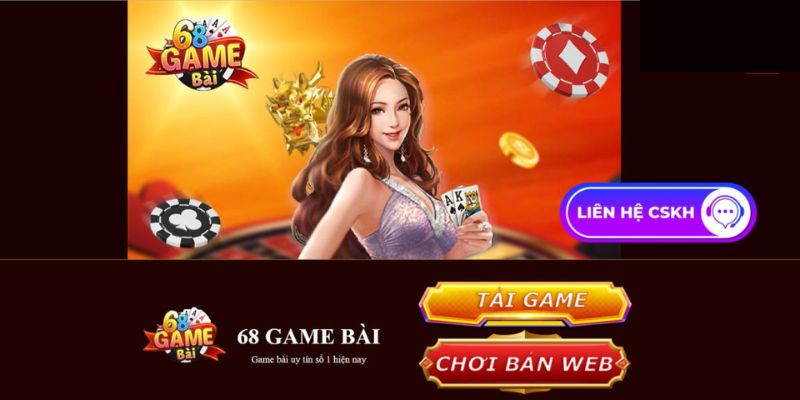 Đăng nhập 68 game bài qua app